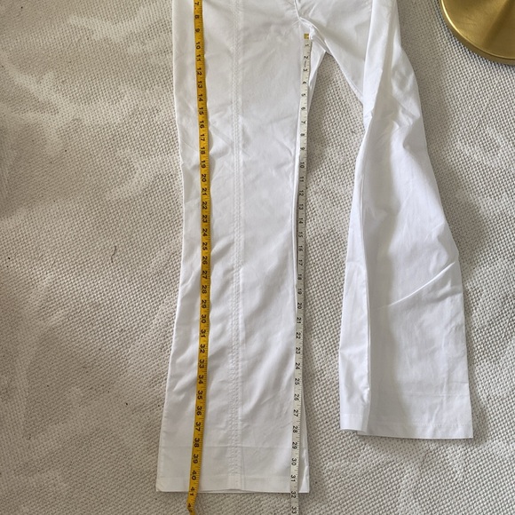 Axara Paris White Bell Bottom Pant Size 10 - Picture 12 of 12